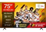 TCL Mini-LED-Fernseher "75Q6CX2", Energieeffizienz: E (A-G), schwarz, 75 &Prime;,