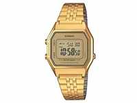 Chronograph CASIO VINTAGE "LA680WEGA-9ER" Armbanduhren goldfarben Damen Quarzuhren
