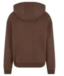 Hoodie URBAN CLASSICS "Urban Classics Fluffy Hoody", Herren, Gr. 5XL, chocolatebraun,