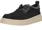 Schn&uuml;rschuh CLARKS "Polden Moc", Herren, Gr. 41, blau, Schuhe Schn&uuml;rschuh, mit