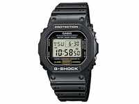 Chronograph CASIO G-SHOCK "Time Catcher, DW-5600E-1VER" Armbanduhren schwarz Herren