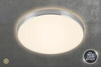 BRILONER LEUCHTEN LED Deckenleuchte "SIMPA", silber, Leuchten, LED Deckenleuchte