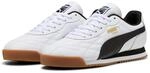 Sneaker PUMA "ROMA ANNIVERSARIO", Damen, Gr. 46, schwarz-wei&szlig; (puma wei&szlig;, puma