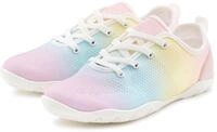 Sneaker VIVANCE "Schn&uuml;rhalbschuh", Damen, Gr. 40, bunt (rose, gelb, blau),