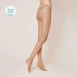 Feinstrumpfhose KUNERT "Strumpfhose Fresh Up 10 Toeless", Damen, Gr. 38-40, braun