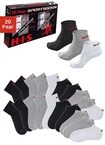 H.I.S Kurzsocken "Sportsocken Tennissocken Damen Herren" Box, 20 Stk. tlg. und