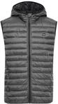 Steppweste BLEND "Steppweste Bhwojtek", Herren, Gr. L, grau (iron gate),