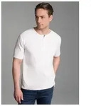T-Shirt TRIGEMA "TRIGEMA T-Shirt mit Knopfleiste DELUXE Baumwolle", Herren, Gr....