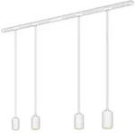 BRILONER LEUCHTEN Schienensystem-Sets "RAIL", wei&szlig; (wei&szlig; matt), &Oslash; 5,5cm H:...