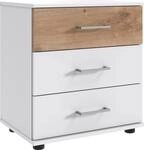 Wimex Nachtkommode "Taiga" mit 3 Schubladen, 52cm breit