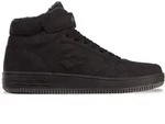 Sneaker LOTTO, Herren, Gr. 41, schwarz (schwarz, dunkelgrau), Synthetik, Schuhe