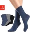 H.I.S Socken "Damen Herren Basic Socken" Packung, 6 Stk. tlg. mit Komfortbund...