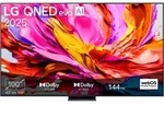 LG QNED-Fernseher "100QNED86A6", Energieeffizienz: F (A-G), schwarz (silber,