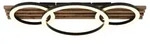 GLOBO LIGHTING Deckenleuchte "TISHA", schwarz matt, &Oslash; 30cm H: 9,5cm, 1 Stk.,