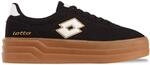 Sneaker LOTTO, Damen, Gr. 36, schwarz-wei&szlig; (schwarz, wei&szlig;), Synthetik, mehrfarbig,