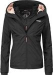 Marikoo Outdoorjacke "Erdbeere" mit Kapuze sportliche Funktionsjacke mit Kapuze