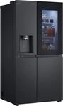 LG Side-by-Side X-Serie "GSXB90EVDD" 179 cm hoch 91,3 cm breit InstaView: zweimal