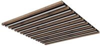 GLOBO LIGHTING LED Deckenleuchte "HAYDEN", braun (schwarz, natur), 1, H: 6cm, 1 Stk.,