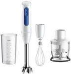Braun Stabmixer "MultiQuick 3 MQ30202M - 2 Geschwindigkeiten, wei&szlig;" 900 W Extra