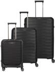 travelite Trolleyset "MOOBY 3-teilig Reisekoffer Hartschale" mit TSA-Schloss und