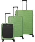 travelite Trolleyset "MOOBY 3-teilig Reisekoffer Hartschale" mit TSA-Schloss und