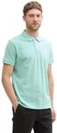 TOM TAILOR Poloshirt mit farblich hervorgehobener Knopfleiste