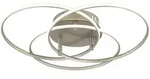 GLOBO LIGHTING Deckenleuchte "KOMBOS", wei&szlig; (nickel matt), &Oslash; 45,6cm H: 9,4cm, 1