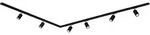 BRILONER LEUCHTEN Schienensystem-Sets "RAIL", schwarz (matt, schwarz), &Oslash; 5,5cm H: