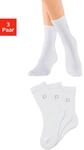 Elbsand Socken Packung, 3 Stk. tlg. mit Frottee und eingestricktem Markenlogo