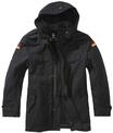Parka BRANDIT "Brandit Herren Kids BW Parka", Jungen, Gr. 122/128, schwarz, 100%