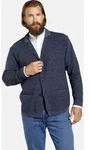 Strickjacke JAN VANDERSTORM "Strickjacke ASGER", Herren, Gr. 5XL, blau,...