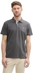 TOM TAILOR Poloshirt mit Knopfleiste und Logo