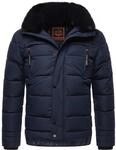 Stone Harbour Steppjacke "Witas" mit Kapuze gesteppte Herren Winterjacke mit