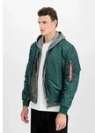Bomberjacke ALPHA INDUSTRIES "MA-1 VF Vintage Fit 59", Herren, Gr. S, gr&uuml;n (force