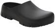 Clog "Super Birki 2.0", Damen, Gr. 35, schwarz, Obermaterial: 100% Polyurethan PU.,