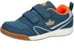 Indoorschuh LICO "Sportschuh Boulder V", Kinder, Gr. 35, blau, Synthetik, Schuhe