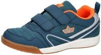 Indoorschuh LICO "Sportschuh Boulder V", Kinder, Gr. 35, blau, Synthetik, Schuhe