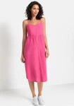 LASCANA Sommerkleid "aus Leinenmix mit Baumwolle" Ohne Taschen elegantes...