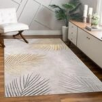 Paco Home Teppich "Tuana 218" rechteckig 15 mm H&ouml;he Kurzflor, modernes Bl&auml;tter