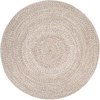 Paco Home Teppich "Viborg 595" rund 13 mm H&ouml;he Jute, Modern, Boho, Handgefertigter