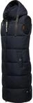 Steppweste NAVAHOO "Schnuffelchen", Damen, Gr. XS (34), blau (navy), Oberstoff: 100%