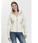 Funktionsjacke RAGWEAR "NUGGIE OMBRE O", Damen, Gr. M, bunt (8009 multi combo nuggie