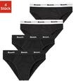 Bench. Slip Packung, 4 Stk. mit kontrastfarbigem Webb&uuml;ndchen