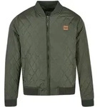 Allwetterjacke URBAN CLASSICS "Urban Classics Herren Diamond Quilt Jacket", Herren,