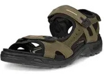 Outdoorsandale ECCO "Offroad", Herren, Gr. 46, schwarz (khaki, schwarz), Nubukleder,