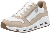 RIEKER Sport Keilsneaker Schn&uuml;rschuh, Halbschuh, Freizeitsneaker mit Rei&szlig;verschluss