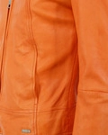 Lederjacke MAZE "Keys", Damen, Gr. XS, orange (papaya), Obermaterial: 100%...