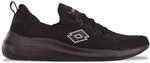 Sneaker LOTTO, Damen, Gr. 36, schwarz, Textil, unifarben, Schuhe Sneaker, - ohne
