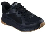 Slip-On Sneaker SKECHERS "BOBS SQUAD 4", Herren, Gr. 41, schwarz, Synthetik,...