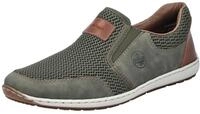 Rieker Slipper Sommerschuh, Schlupfschuh, Freizeitschuh mit kontrastfarbenen